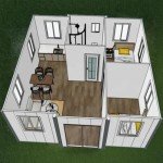 Modern Modular Tiny Home - Foldable Container House