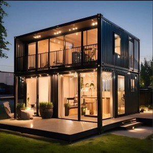 Luxury Double-Story Tiny Prefab Beach Home