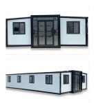 40FT Portable Tiny Home with 3 Bedrooms