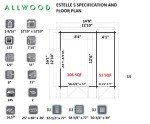 Allwood Estelle 5 | 157 SQF Tiny Cabin