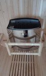 ZONEMEL Panoramic Barrel Sauna for 6-8 People