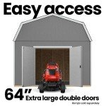 Hudson 12x24 DIY Wooden Storage Shed