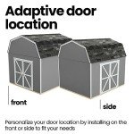 Hudson 12x24 DIY Wooden Storage Shed