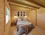 Allwood Avalon Tiny Home Cabin Kit 540 SQF