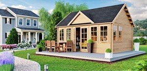 Allwood Spruce Claudia 209 SQF Cabin Kit