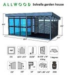 Allwood Solvalla 172 SQF Studio Cabin Kit