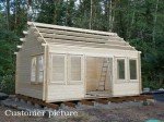 Allwood Spruce Claudia 209 SQF Cabin Kit