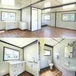 BOVONO Mobile Tiny Home with Restroom and Storage