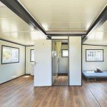 BOVONO Mobile Tiny Home with Restroom and Storage