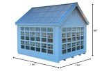 10x16 Colonial Gable Tiny Home - Prefab Wood Kit