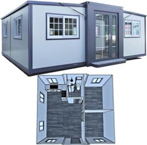 20 ft Officer Owl Tiny House with 2 Bedrooms