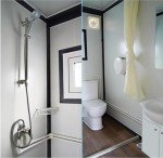 HUGHEARTS 20x20ft Mobile Tiny Home with Restroom