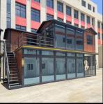 Double Story Tiny Prefab Home with Sunroom