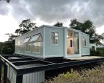 Expandable 40ft Prefab Tiny Home with 3 Bedrooms
