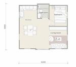 Expandable Modular Tiny Home: 3 Bedrooms & Bathroom