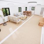 40FT Portable Tiny House with 3 Bedrooms