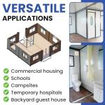 Portable Tiny Container Home with 1 Bedroom