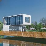 Apple Cabin Tiny Home with Bedroom, Bathroom, Kitchen