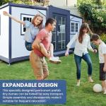 Portable Tiny Container Home with 1 Bedroom