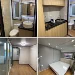 Apple Cabin Tiny Home with Bedroom, Bathroom, Kitchen