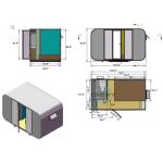 Cozy 13ft Tiny House Cabin Pod for Outdoors