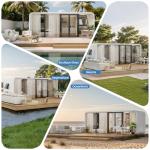 RYONGII 19FT Modern Steel Tiny House