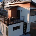 Compact Double Story 2-Bedroom Container Home