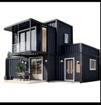 Double Story Luxury Prefab Home with Balcony