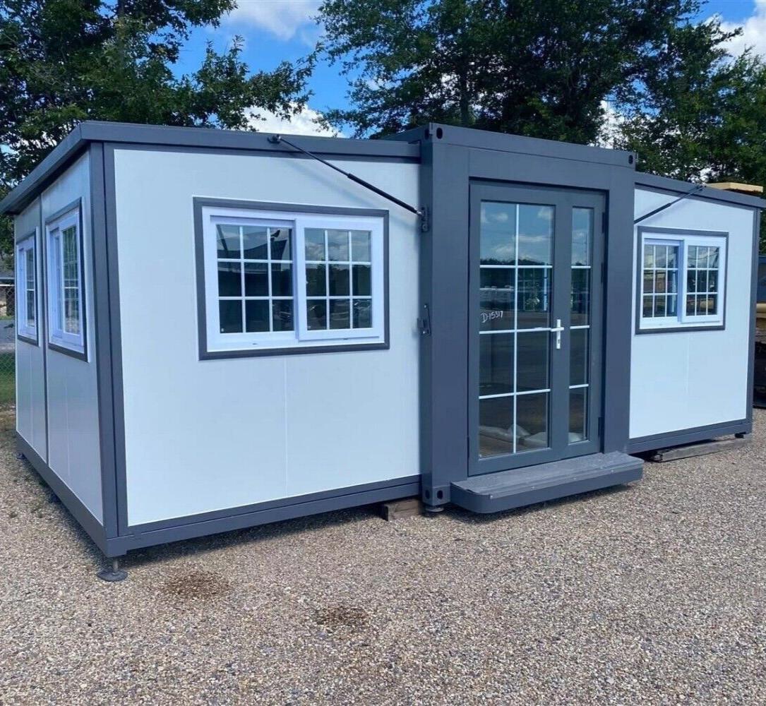 13X20ft Expandable Tiny Home with Bathroom