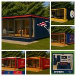 Team Spirit Tiny Home for Your Man Cave