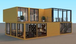 Double Story 6-8 Bedroom Modern Tiny Home