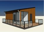 19'x9' Luxury Expandable Tiny Container Home