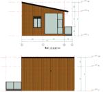 19'x9' Luxury Expandable Tiny Container Home