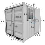 Chery 8ft Portable Shipping Container Tiny Home