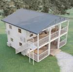 Stylish Double Story 2-Bedroom Expandable Container Home