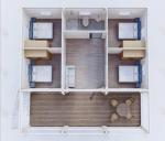 Stylish Double Story 2-Bedroom Expandable Container Home