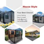 2-Bedroom Prefab Tiny House with Full Kitchen