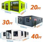 2-Bedroom Prefab Tiny House with Full Kitchen