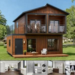 Custom 2-Story Modular Tiny House for Sale