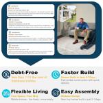 Custom 2-Story Modular Tiny House for Sale