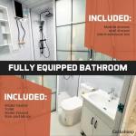 20FT Expandable Tiny House with 1-2 Bedrooms