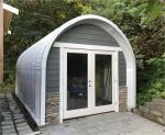 Steel Masters S10-10 Quonset Hut Tiny Home