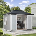 Sunjoy 10'x12' Outdoor Office Shed and Gym