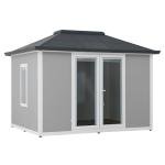 Sunjoy 10'x12' Outdoor Office Shed and Gym