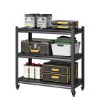 Heavy Duty 3-Tier Metal Storage Shelf
