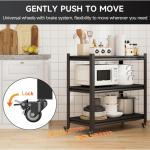 Heavy Duty 3-Tier Metal Storage Shelf