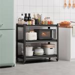 Heavy Duty 3-Tier Metal Storage Shelf