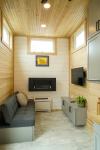 Custom Tiny Home with Off-Grid and On-Grid Options
