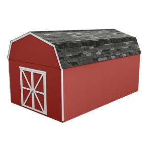 Hudson 12x20 DIY Wooden Storage Shed Kit