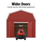 Hudson 12x20 DIY Wooden Storage Shed Kit